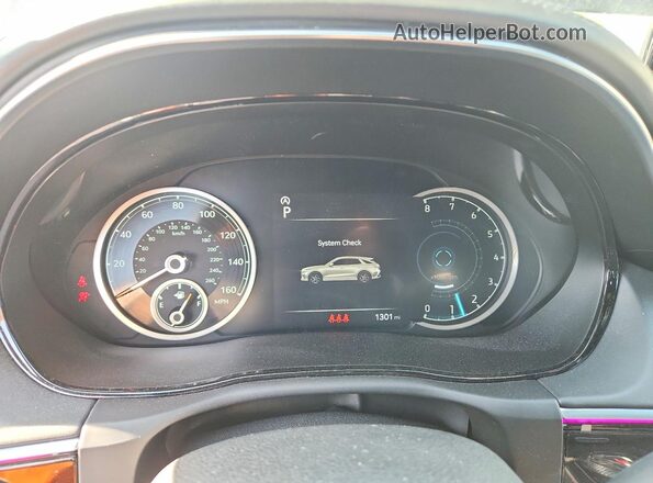 5NMMCDTC3SH027315 2025 GENESIS GV70 Black ხელსაწყოთა პანელის ხედი