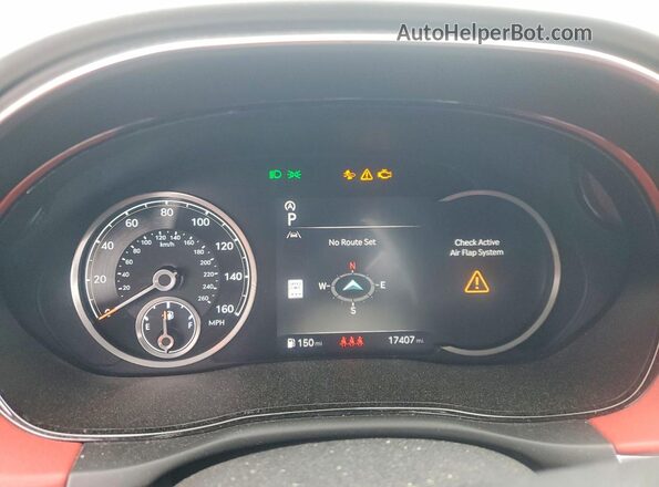 5NMMCDTC8SH028461 2025 GENESIS GV70 White Սարքավորումների վահանակի տեսք