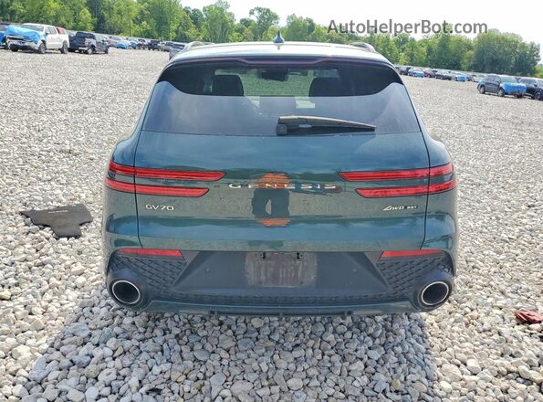 5NMMCDTCXRH007797 2024 GENESIS GV70 Green უკანა ხედი