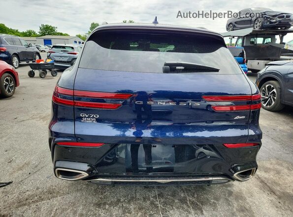 5NMMFDTB1TH050138 2026 GENESIS GV70 Blue Հետևի տեսք