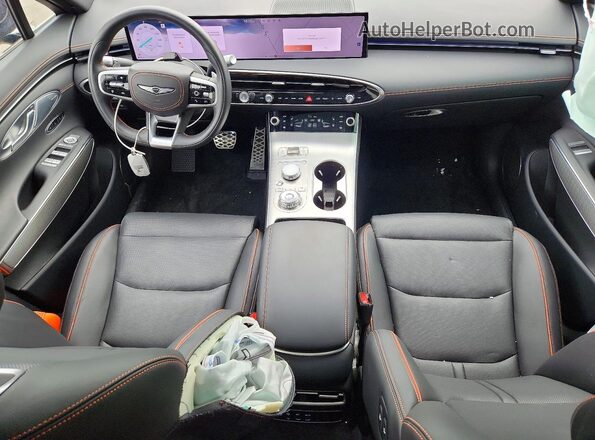 5NMMFDTB1TH050138 2026 GENESIS GV70 Blue Առջևի վահանակի տեսք