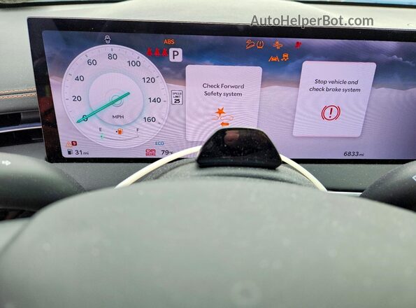 5NMMFDTB1TH050138 2026 GENESIS GV70 Blue Սարքավորումների վահանակի տեսք