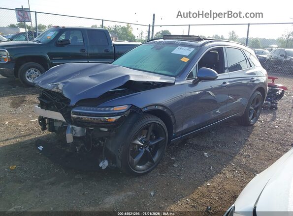 5NMMFDTB4TH061439 2026 GENESIS GV70 Gray Առջևի ձախ երեք քառորդ տեսարան
