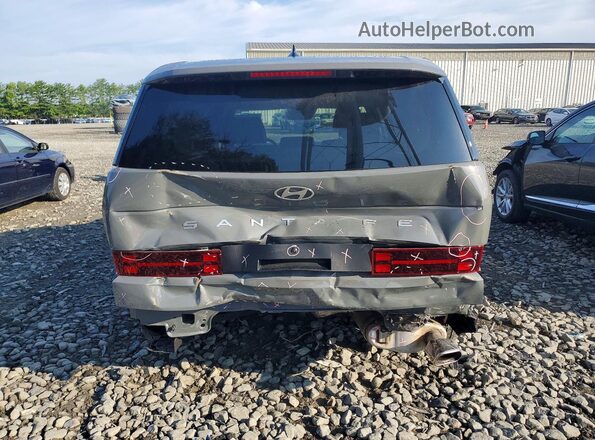 5NMP14GL2RH045537 2024 HYUNDAI SANTA Gray Հետևի տեսք