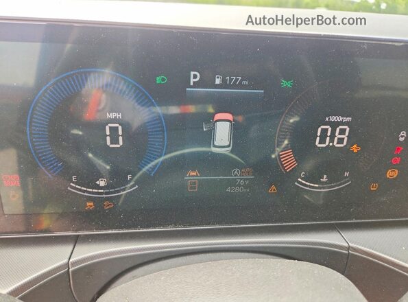 5NMP14GL2TH173560 2026 HYUNDAI SANTA Черный Вид щитка приборов