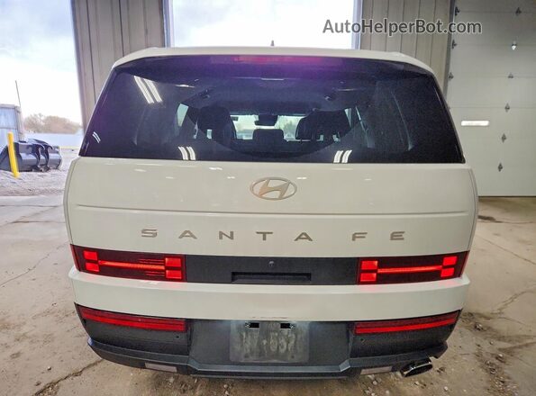 5NMP14GL3RH032747 2024 HYUNDAI SANTA White Widok z tyłu