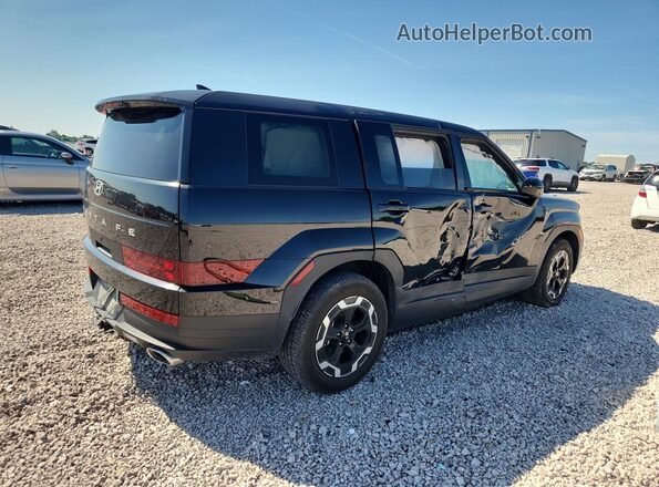 5NMP14GL5RH009325 2024 HYUNDAI SANTA Black Задня права чверть