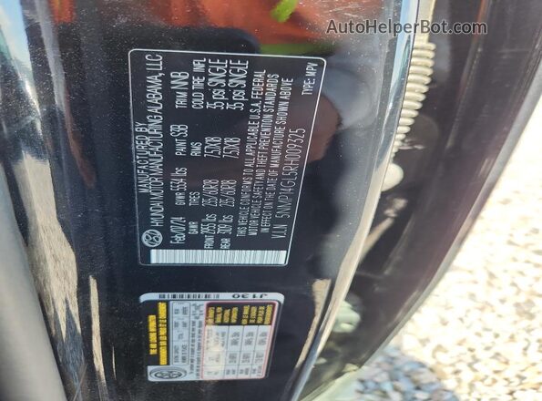 5NMP14GL5RH009325 2024 HYUNDAI SANTA Black Вид наклейки з VIN-кодом