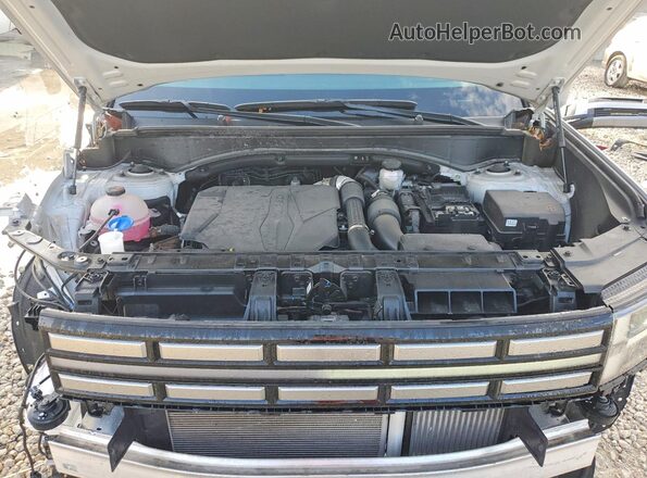 5NMP14GL6RH052541 2024 HYUNDAI SANTA Silver Շարժիչի բաժամունքի տեսք
