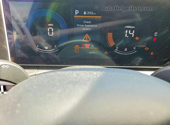 5NMP14GL6TH192581 2026 HYUNDAI SANTA Gray Սարքավորումների վահանակի տեսք