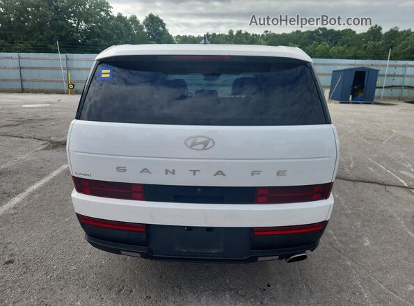 5NMP14GL7RH002859 2024 HYUNDAI SANTA White Widok z tyłu