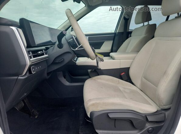 5NMP14GL7RH002859 2024 HYUNDAI SANTA White Widok wnętrza z przodu