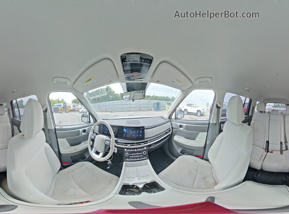 5NMP14GL7RH002859 2024 HYUNDAI SANTA White Widok wnętrza 360 stopni