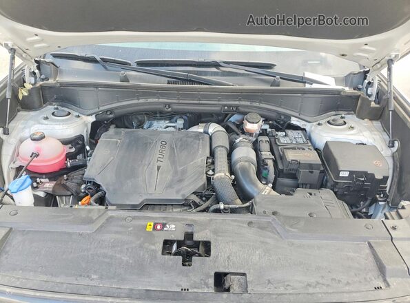 5NMP14GL9RH051867 2024 HYUNDAI SANTA Silver ძრავის განყოფილების ხედი