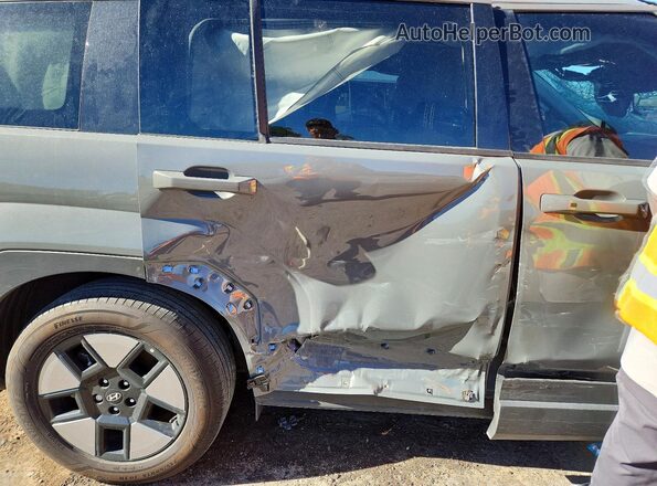 5NMP1DG1XTH076394 2026 HYUNDAI SANTA Серый Вид задней части салона