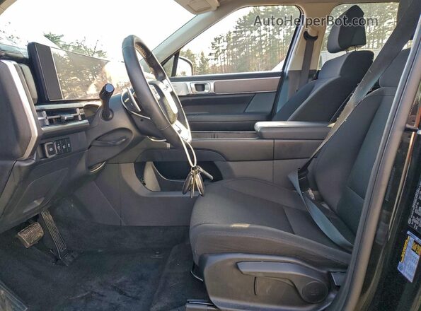5NMP1DGL7SH116026 2025 HYUNDAI SANTA Black წინა სალონის ხედი