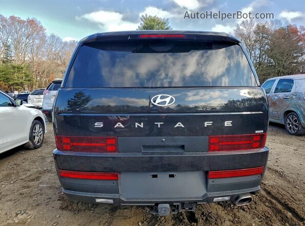 5NMP1DGL7SH116026 2025 HYUNDAI SANTA Black უკანა ხედი