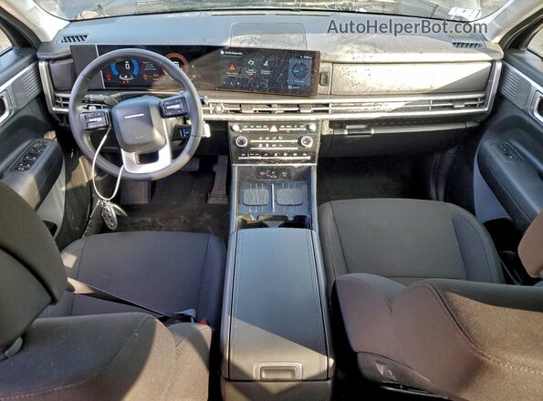 5NMP1DGL7SH116026 2025 HYUNDAI SANTA Black წინა პანელის ხედი