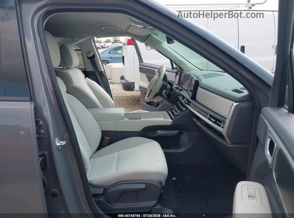 5NMP1DGL8SH129447 2025 HYUNDAI SANTA FE Gray Вид салону спереду