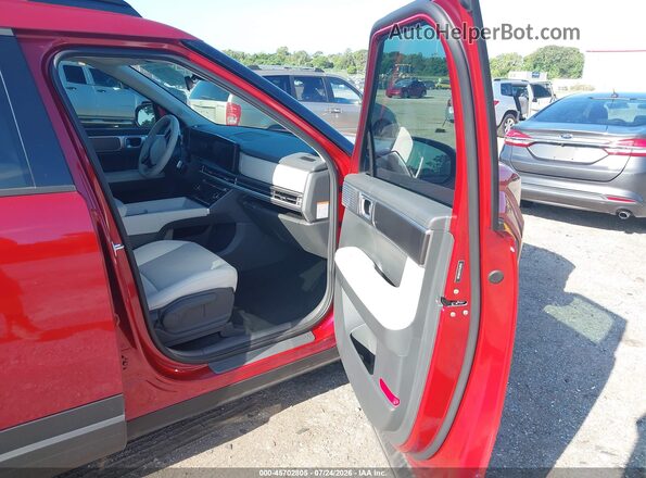 5NMP24G11TH096482 2026 HYUNDAI SANTA FE HYBRID Burgundy Вид салону спереду