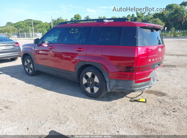 5NMP24G11TH096482 2026 HYUNDAI SANTA FE HYBRID Burgundy Задня ліва чверть