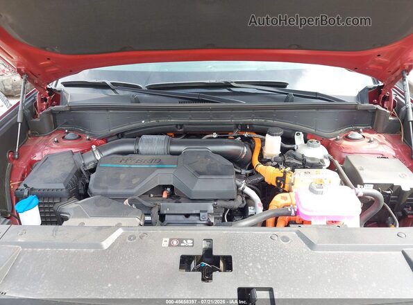 5NMP24G12SH023667 2025 HYUNDAI SANTA FE HYBRID Red Rear view