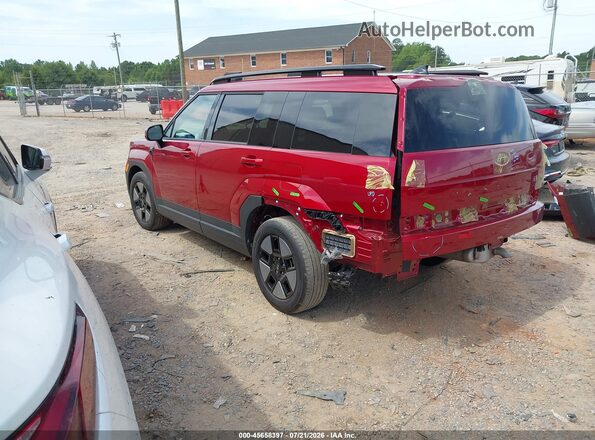 5NMP24G12SH023667 2025 HYUNDAI SANTA FE HYBRID Red Rear left