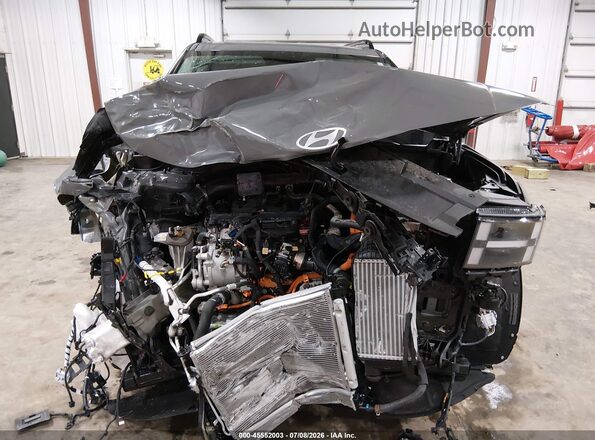 5NMP24G14SH025968 2025 HYUNDAI SANTA FE HYBRID Серый Вид задней части салона