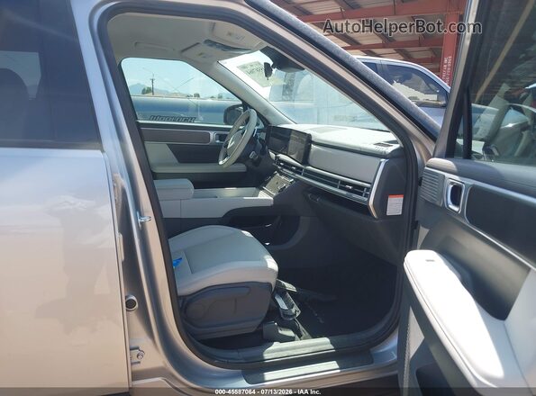 5NMP24G15SH050491 2025 HYUNDAI SANTA FE HYBRID Серебряный Вид салона спереди