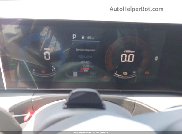5NMP24G15SH050491 2025 HYUNDAI SANTA FE HYBRID Серебряный Вид задних сидений