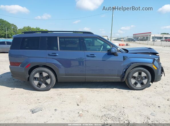 5NMP24G16TH076728 2026 HYUNDAI SANTA FE HYBRID Синий Вид задней части салона