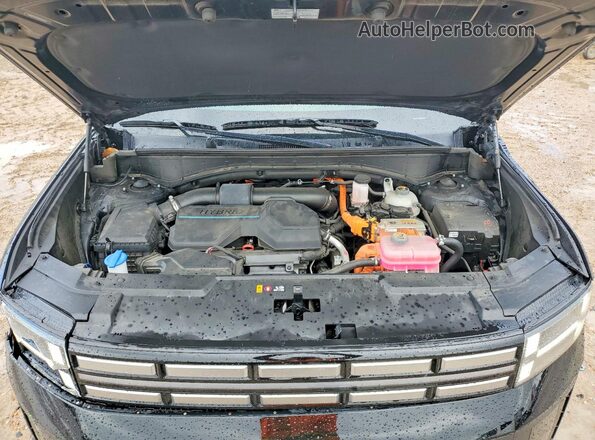 5NMP24G1XRH001362 2024 HYUNDAI SANTA Black Engine compartment view