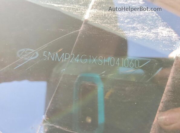 5NMP24G1XSH041060 2025 HYUNDAI SANTA Green Շարժիչի բաժամունքի տեսք