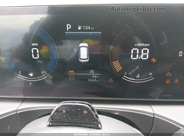 5NMP24GL0SH122375 2025 HYUNDAI SANTA FE Red Vista de los asientos traseros