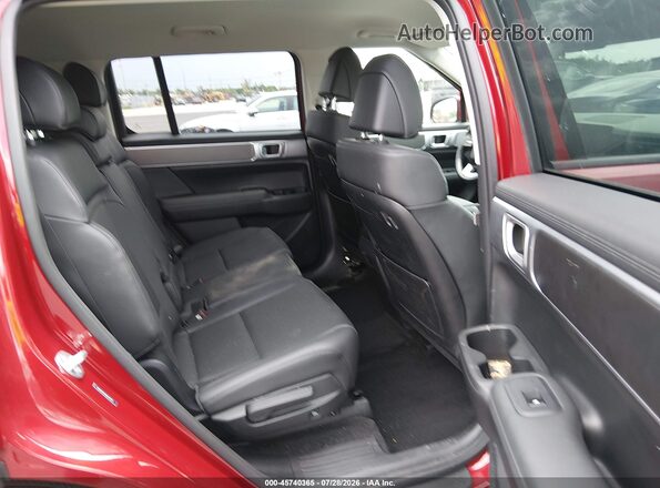 5NMP24GL0SH122375 2025 HYUNDAI SANTA FE Red Vista de la etiqueta del VIN