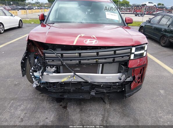 5NMP24GL0SH122375 2025 HYUNDAI SANTA FE Red Vista frontal