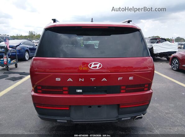 5NMP24GL0SH122375 2025 HYUNDAI SANTA FE Red 