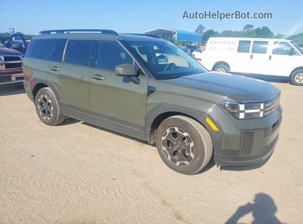 5NMP24GL1SH105813 2025 HYUNDAI SANTA Green Передня права чверть