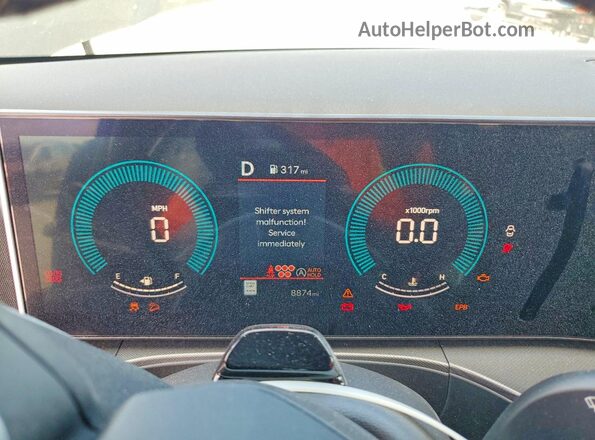 5NMP24GL1SH116780 2025 HYUNDAI SANTA Green Սարքավորումների վահանակի տեսք