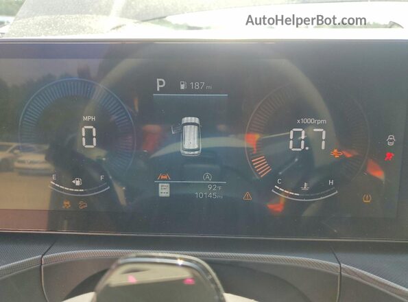 5NMP24GL2TH191974 2026 HYUNDAI SANTA Gray Սարքավորումների վահանակի տեսք