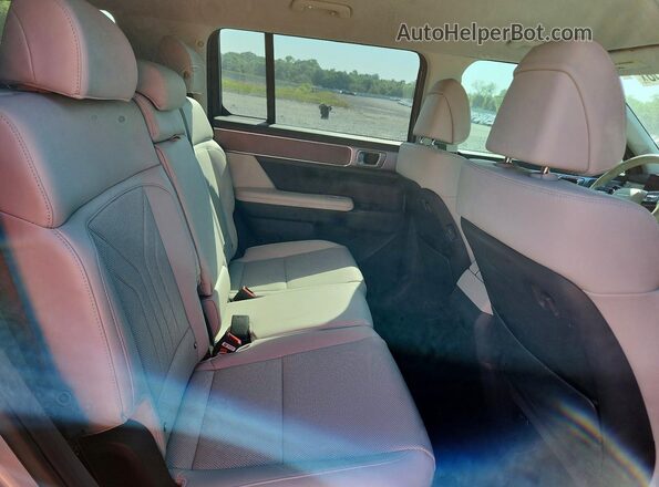 5NMP24GL3SH073396 2025 HYUNDAI SANTA Silver Вид задньої частини салону