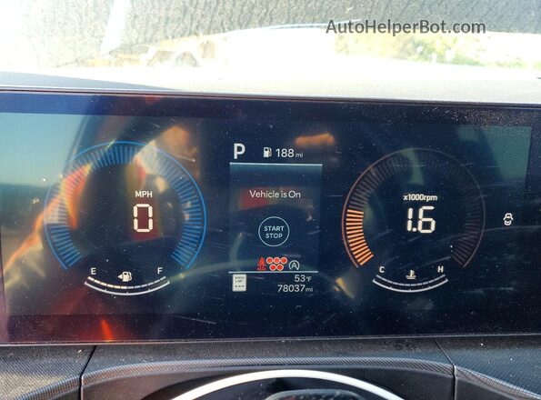 5NMP24GL5RH002209 2024 HYUNDAI SANTA Черный Вид щитка приборов