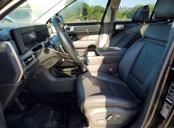 5NMP24GL5RH002209 2024 HYUNDAI SANTA Черный Вид салона спереди
