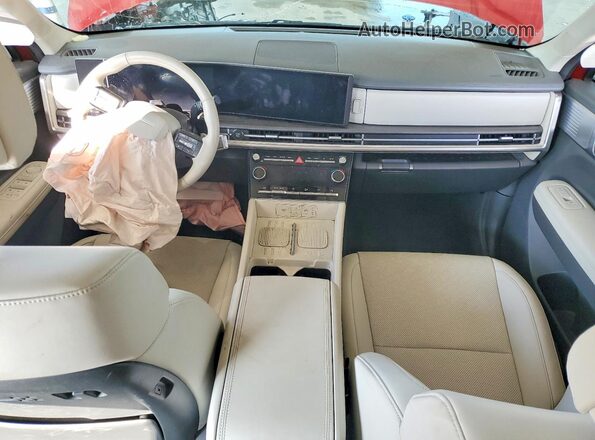 5NMP24GL5SH078762 2025 HYUNDAI SANTA Red წინა პანელის ხედი