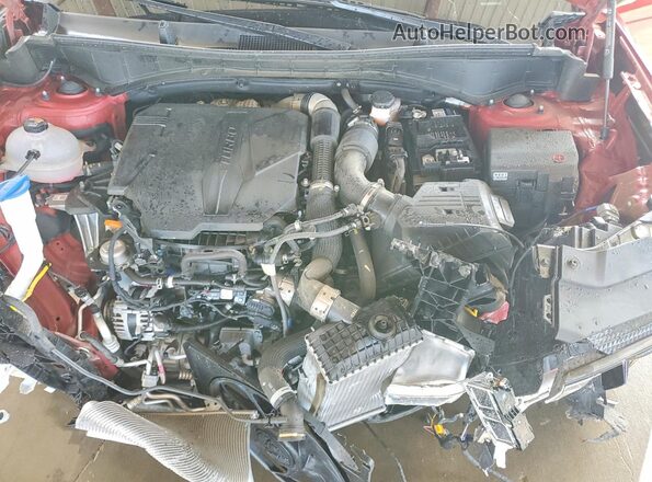 5NMP24GL5SH078762 2025 HYUNDAI SANTA Red ძრავის განყოფილების ხედი