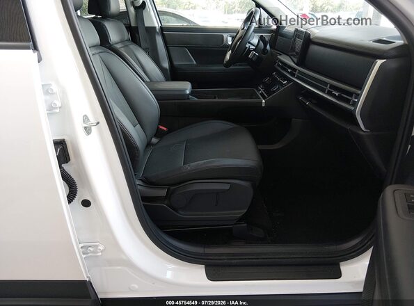 5NMP24GL6RH005605 2024 HYUNDAI SANTA FE White Սալոնի դիմացի տեսք