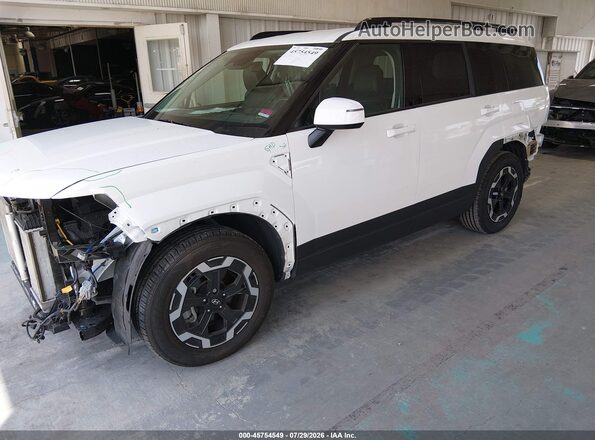 5NMP24GL6RH005605 2024 HYUNDAI SANTA FE White Առջևի ձախ երեք քառորդ տեսարան