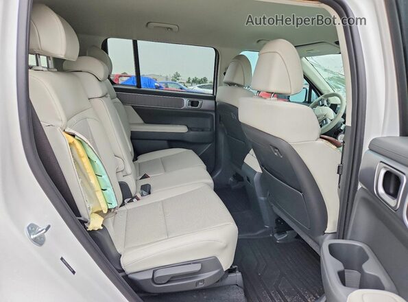 5NMP24GL6TH199141 2026 HYUNDAI SANTA White Vista interior trasera