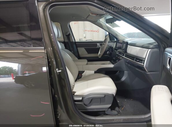 5NMP24GL7RH011803 2024 HYUNDAI SANTA FE Green წინა სალონის ხედი