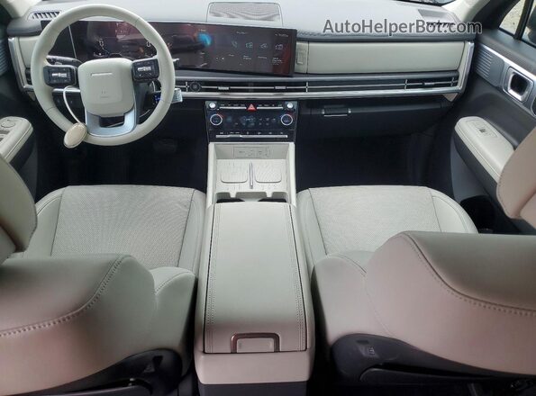5NMP24GL7SH093487 2025 HYUNDAI SANTA Black წინა პანელის ხედი
